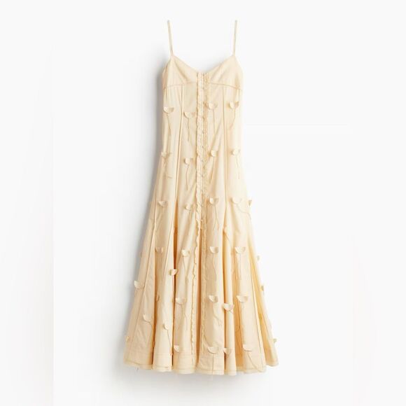 H&M Collection Applique Button Front Dress - Picture 1 of 5
